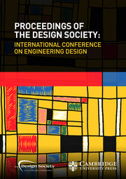 Proceedings of the Design Society: International Conference on Engineering Design